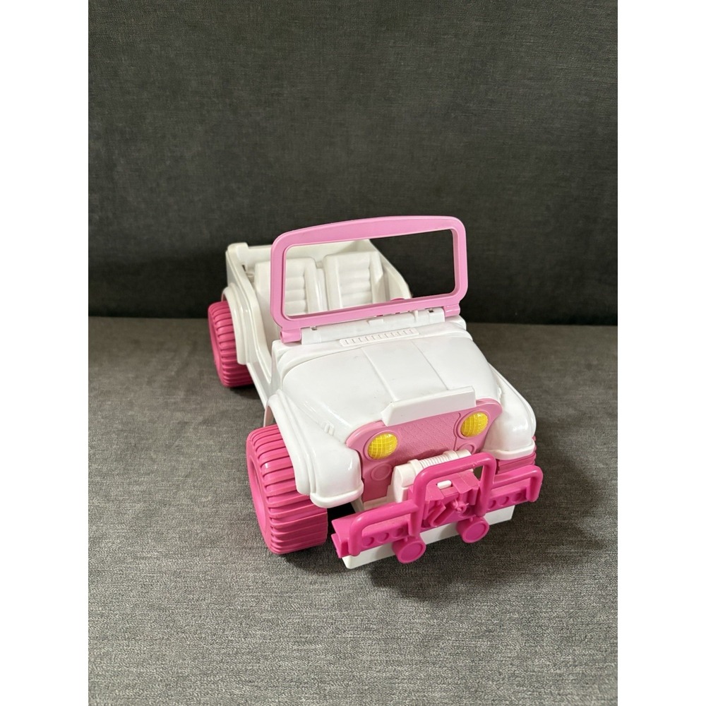 Genuine 1987 MATTEL ARCO Barbie White Jeep **READ